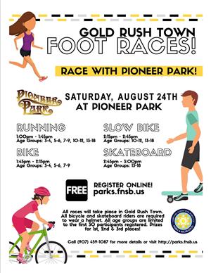 Foot Races Aug 24th